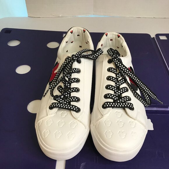 DISNEY MINNIE MOUSE WOMENS LOGO SNEAKERS SIZE 9 - Picture 1 of 8